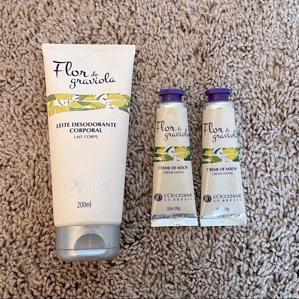 L'Occitane au Brésil Flor de Graviola Body Milk and Hand Cream